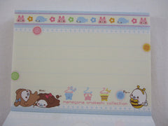 Cute Kawaii San-X Mamegoma Seal Mini Notepad / Memo Pad - AC - 2007 Vintage