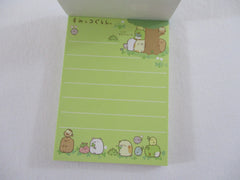 Cute Kawaii San-X Sumikko Gurashi Mini Notepad / Memo Pad - D - 2014 - Rare HTF