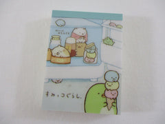 Cute Kawaii San-X Sumikko Gurashi Mini Notepad / Memo Pad - A - 2013 - Rare HTF