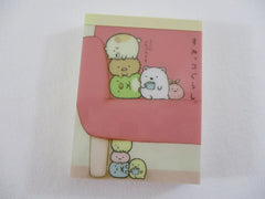 Cute Kawaii San-X Sumikko Gurashi Mini Notepad / Memo Pad - D - 2013 - Rare HTF
