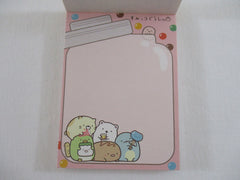 Cute Kawaii San-X Sumikko Gurashi Market Shops Mini Notepad / Memo Pad - A - 2016 - Rare HTF