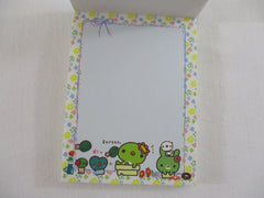 Cute Kawaii San-X Kappa Cactus Mini Notepad / Memo Pad - C - 2009 - Rare HTF