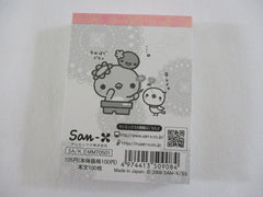 Cute Kawaii San-X Kappa Cactus Mini Notepad / Memo Pad - A - 2009 - Rare HTF