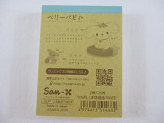 Cute Kawaii San-X Berry Puppy Mini Notepad / Memo Pad - D - 2009 - Rare HTF