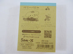 Cute Kawaii San-X Berry Puppy Mini Notepad / Memo Pad - A - 2009 - Rare HTF