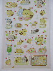 Cute Kawaii San-X Kokoro Araiguma Raccoon Sticker Sheet 2021 - A - for Planner Journal Scrapbook Craft