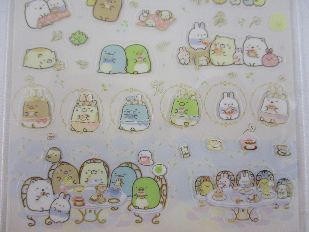 Cute Kawaii San-X Sumikko Gurashi Rabbit Bunny Sticker Sheet 2021