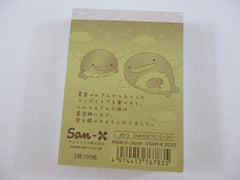 Cute Kawaii San-X Jinbesan Whale Mini Notepad / Memo Pad - D - 2020
