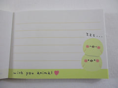 Cute Kawaii Kamio Heart Piyo Mini Notepad / Memo Pad - Stationery Design Writing Collection