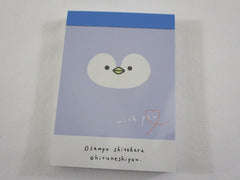 Cute Kawaii Kamio Heart Penguin Mini Notepad / Memo Pad - Stationery Design Writing Collection