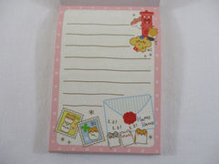 Cute Kawaii Crux Hamster Hamu Town Mini Notepad / Memo Pad - Stationery Designer Paper Collection HTF