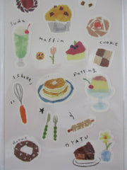 Cute Kawaii Kamiiso Tea time Sticker Sheet - for Journal Planner Craft