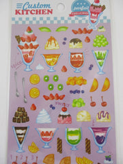 Cute Kawaii Mindwave Food Create Your Own Custom Kitchen Sticker Sheet - D - Fruit Parfait - for Journal Planner Craft