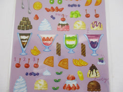 Cute Kawaii Mindwave Food Create Your Own Custom Kitchen Sticker Sheet - D - Fruit Parfait - for Journal Planner Craft