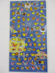 Cute Kawaii Mind Wave Fun Tempura Donut Fried Food Sticker Sheet - for Journal Planner Craft