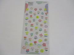 Cute Kawaii Mind Wave moi Series - Flowers Sticker Sheet - for Journal Planner Craft Organizer Calendar