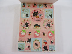 Cute Kawaii San-X Kutusita Nyanko Cat 4 x 6 Inch Notepad / Memo Pad - Stationery Designer Paper Collection