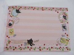 Cute Kawaii San-X Kutusita Nyanko Cat 4 x 6 Inch Notepad / Memo Pad - Stationery Designer Paper Collection