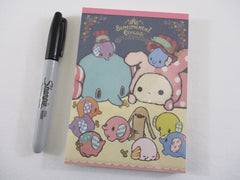 Cute Kawaii San-X Sentimental Circus 4 x 6 Inch Notepad / Memo Pad - A - Stationery Designer Paper Collection