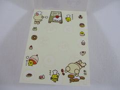 Cute Kawaii San-X Rilakkuma Cafe Mini Notepad / Memo Pad - A - Vintage