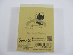 Cute Kawaii San-X Kutusita Nyanko Cat Mini Notepad / Memo Pad - C - Vintage and Rare