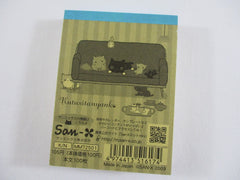 Cute Kawaii San-X Kutusita Nyanko Cat Mini Notepad / Memo Pad - G - Vintage and Rare