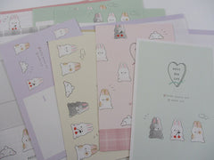 Cute Kawaii Crux Bunny Rabbit Letter Sets Stationery - writing paper envelope