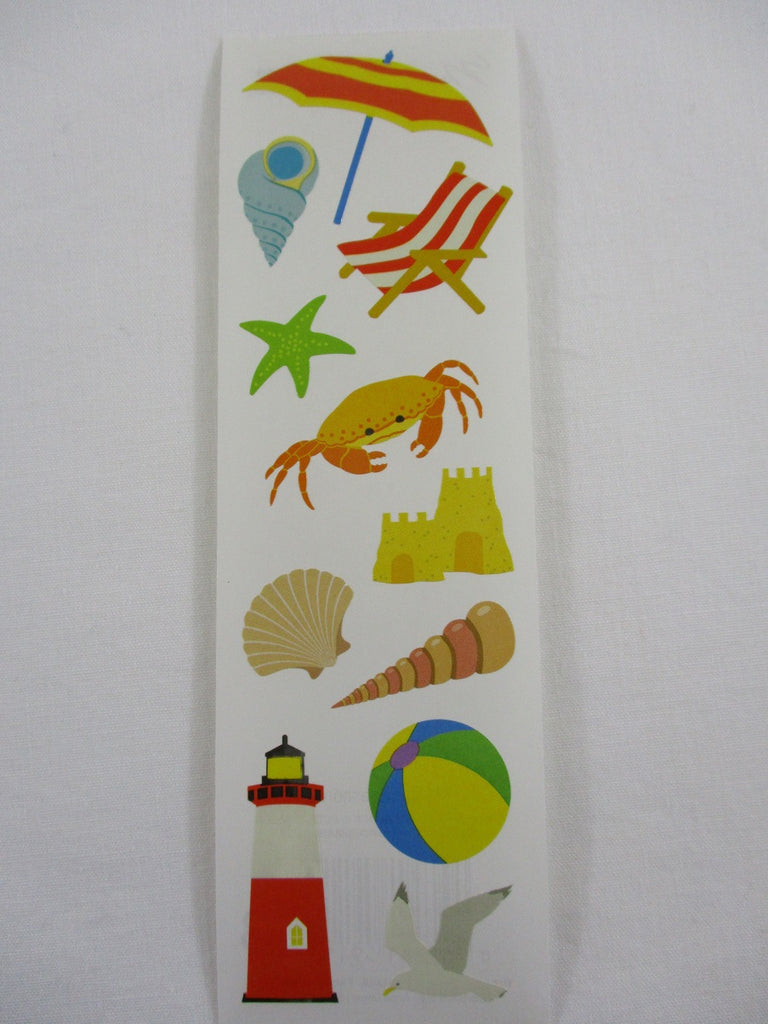 Mrs Grossman At the Seashore Sticker Sheet / Module - Vintage & Collectible