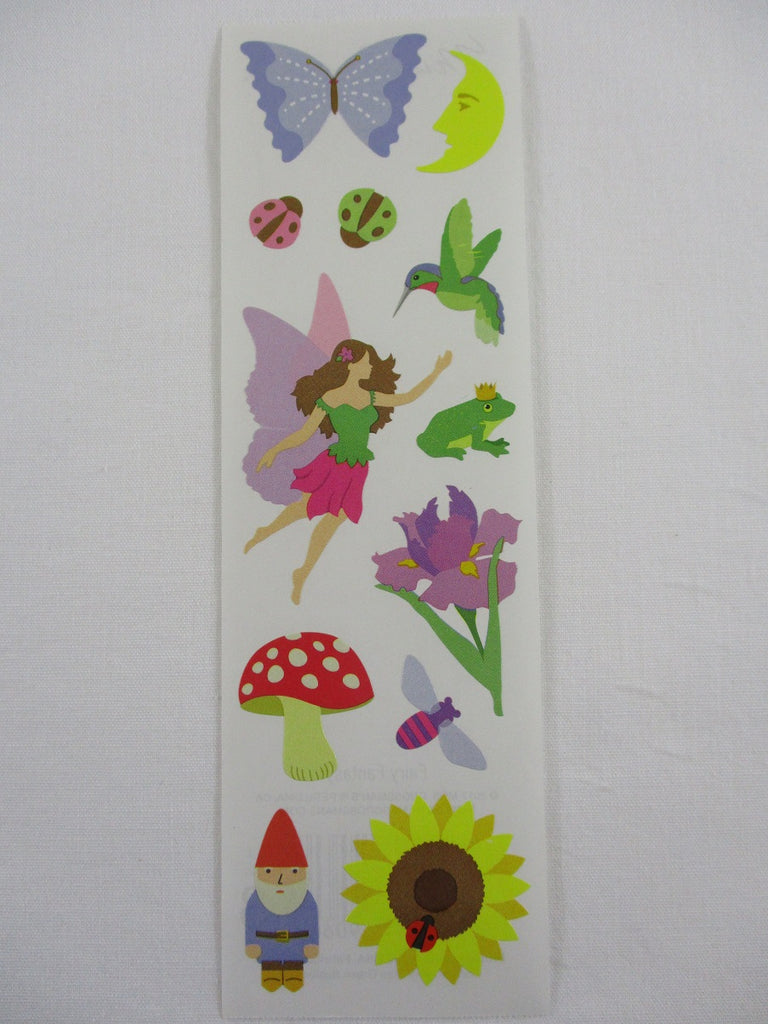 Mrs Grossman Fairy Fantasy Sticker Sheet / Module - Vintage & Collectible