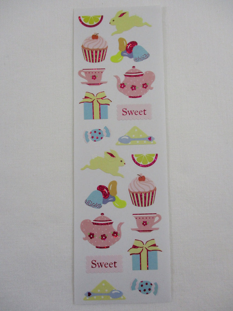 Mrs Grossman Special Edition Teatime Sticker Sheet / Module - Vintage & Collectible