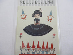 Cute Kawaii Shinzi Katoh - 2 sheets - Snow White Sticker Sheets - for Journal Planner Craft Organizer Calendar