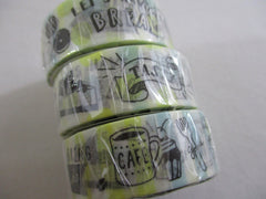 Cute Kawaii MW Let's have a Break Washi / Masking Deco Tape - for Scrapbooking Journal Planner Craft