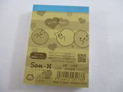 Cute Kawaii San-X Mamegoma Seal Mini Notepad / Memo Pad - C - 2010 Vintage