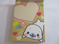 Cute Kawaii San-X Mamegoma Seal Mini Notepad / Memo Pad - B - 2010 Vintage