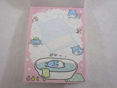 Cute Kawaii San-X Bakura Good Night Pillow Mini Notepad / Memo Pad - B - 2010 Vintage Very Rare