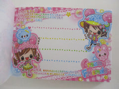 Cute Kawaii Kamio Girl Friend Best Friend Creamy Friends Mini Notepad / Memo Pad - Stationery Design Writing Collection