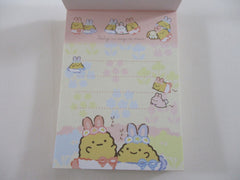 Cute Kawaii San-X Sumikko Gurashi Rabbit Mini Notepad / Memo Pad - A - Stationery Writing Message