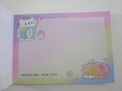 Cute Kawaii Crux Keshikko Penguin Seal Cat Mini Notepad / Memo Pad - C - Stationery Designer Paper Collection