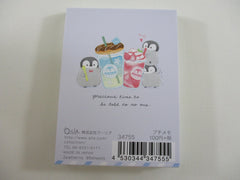 Cute Kawaii Q-Lia Sweets by Penguin Mini Notepad / Memo Pad - Stationery Design Writing Paper Collection