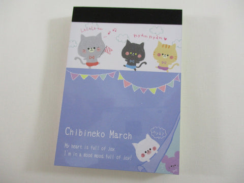 Cute Kawaii Kamio Cat Chibineko Mini Notepad / Memo Pad - Stationery Design Writing Collection