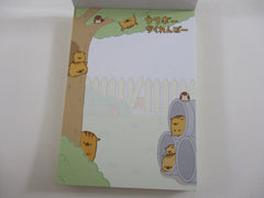 Cute Kawaii Crux Squirrel Friends Mini Notepad / Memo Pad
