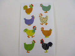 Mrs Grossman Chubby Chickens Sticker Sheet / Module - Vintage & Collectible