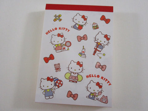 Cute Kawaii Hello Kitty Mini Notepad / Memo Pad - Stationery Designer Paper Collection sun-star