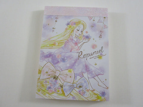 Cute Kawaii Kamio Princess Rapunzel Mini Notepad / Memo Pad - Vintage and Rare - Stationery Design Writing