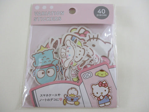 Cute Kawaii Sanrio Characters Flake Stickers Sack - Collectible - Preowned