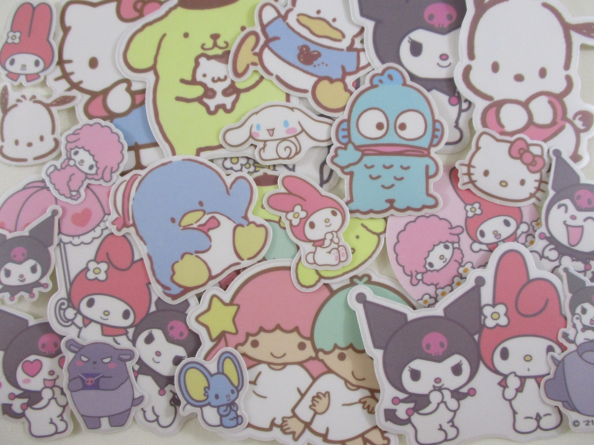 Melody Kuromi Stickers, Hello Kitty Stickers Kuromi