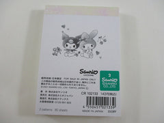Cute Kawaii Kuromi My Melody Mini Notepad / Memo Pad - Stationery Designer Paper Collection