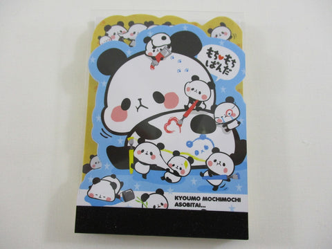 Cute Kawaii Kamio Mochi Panda Die Cut Mini Notepad / Memo Pad - Stationery Design Writing Collection