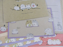 Cute Kawaii Q-Lia Bird and Hamster Letter Sets - Writing Paper Envelope Stationery