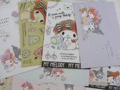 Cute Kawaii My Melody and Kuromi Letter Sets - Writing Paper Envelope Stationery